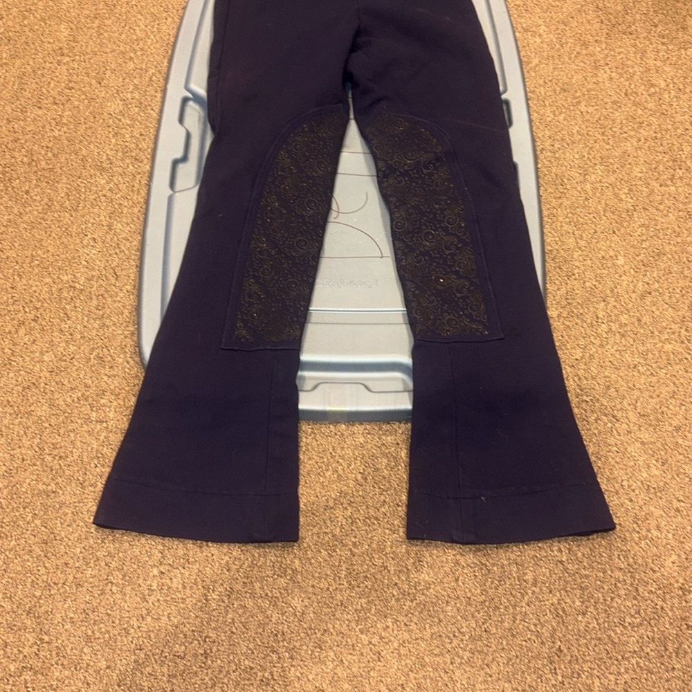 Piper by Smart Pack  Navy Equestrian Grip Breeches Bell style sz26 - Navy
